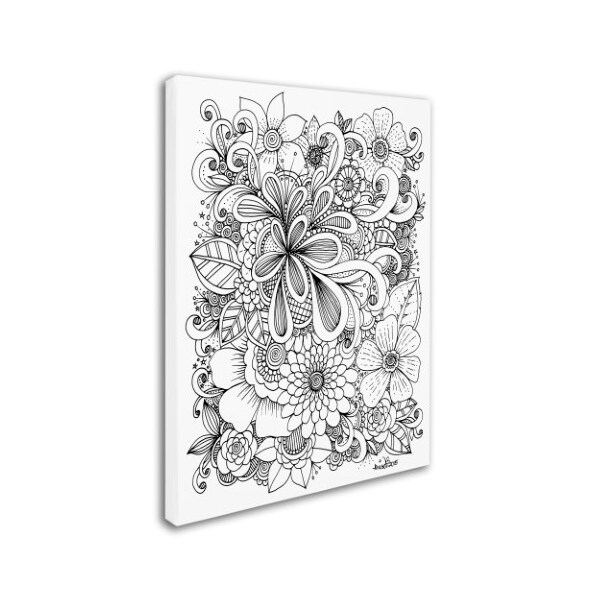 KCDoodleArt 'Zendoodle 5' Canvas Art,18x24